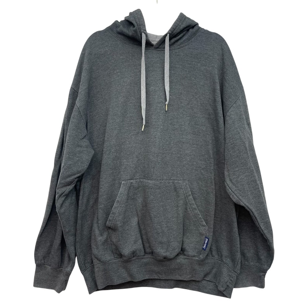 Spalding Mens Pullover Hoodie Sweatshirt‎ Charcoal Gray Fleece XXL SB9528